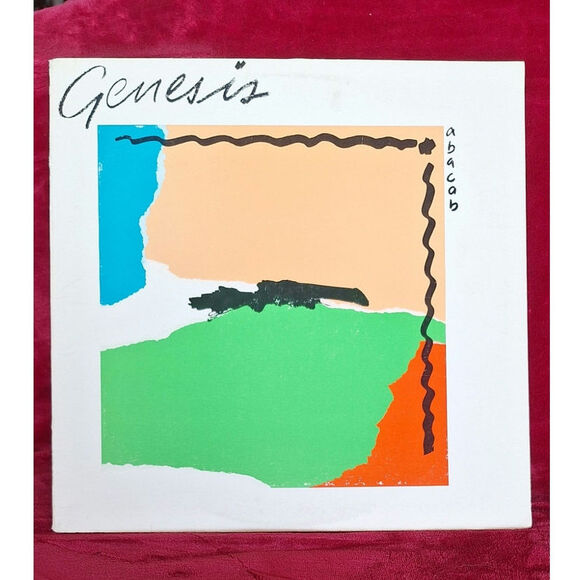 Original 1981 Genesis Abacab vinyl LP- VG/VG+ plays excellent- Atlantic Records - Picture 5 of 10
